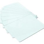 Plastikkarten 86x54mm, 0,76mm weiß