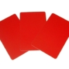 Karten für Kartendrucker Farbe rot