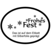 Etiketten mit Silberprägung