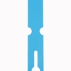 Schlaufenetikett blau