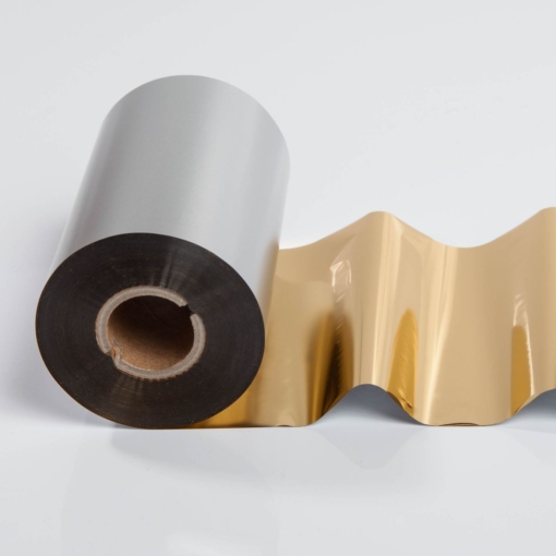 Goldene Druckfolie für Thermotransferdrucker
