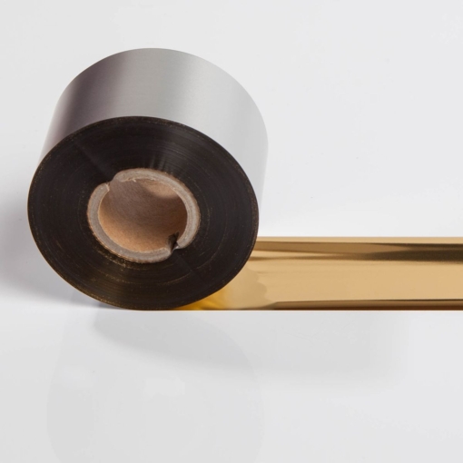 Druckfolie in Gold für Etikettendrucker 40mm breite