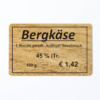 Plastikkarten - Holzoptik 100 St.-855