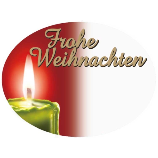 Diese Weihnachtsetiketten können Sie entweder mit der Hand beschriften oder aber auch optimal mit einem schaumermal24 Etikettendrucker bedrucken.