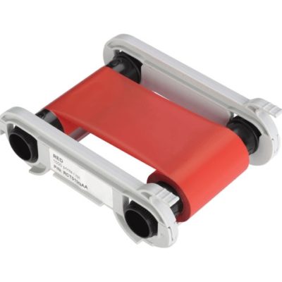 rotes Farbband für Plastikkartendrucker