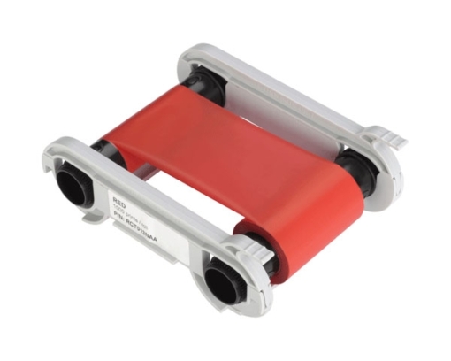 rotes Farbband für Plastikkartendrucker