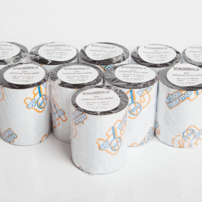 kurze Thermotransferfolie für Etikettendrucker