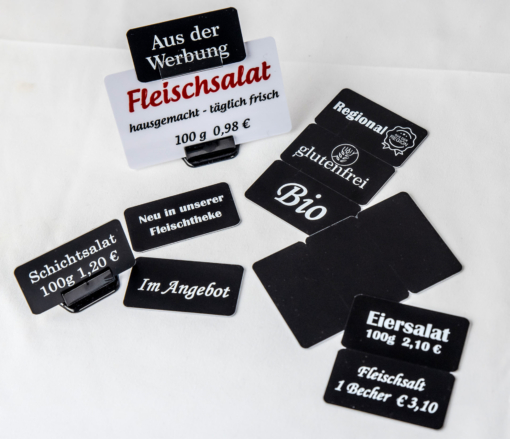Minikarten für Kartendrucker schwarz