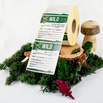 Wildbretetiketten