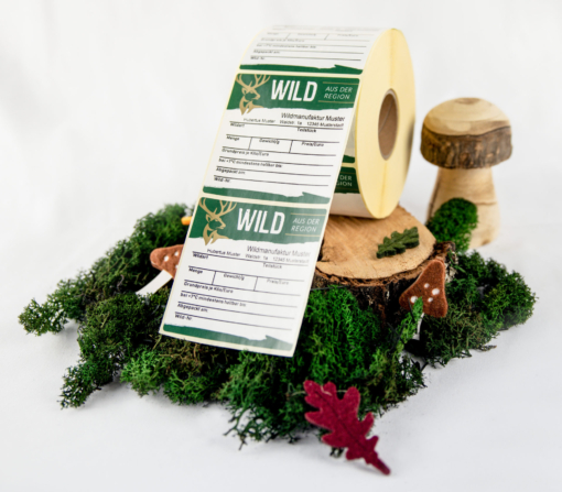 Wildbretetiketten