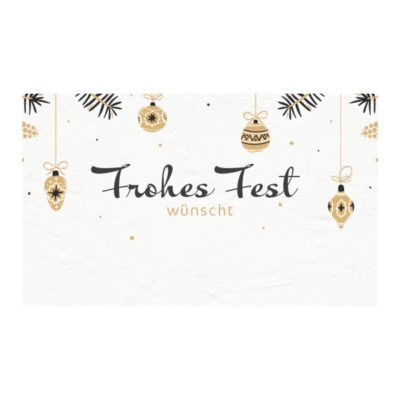 moderne Weihnachtsetiketten mit Kugeln