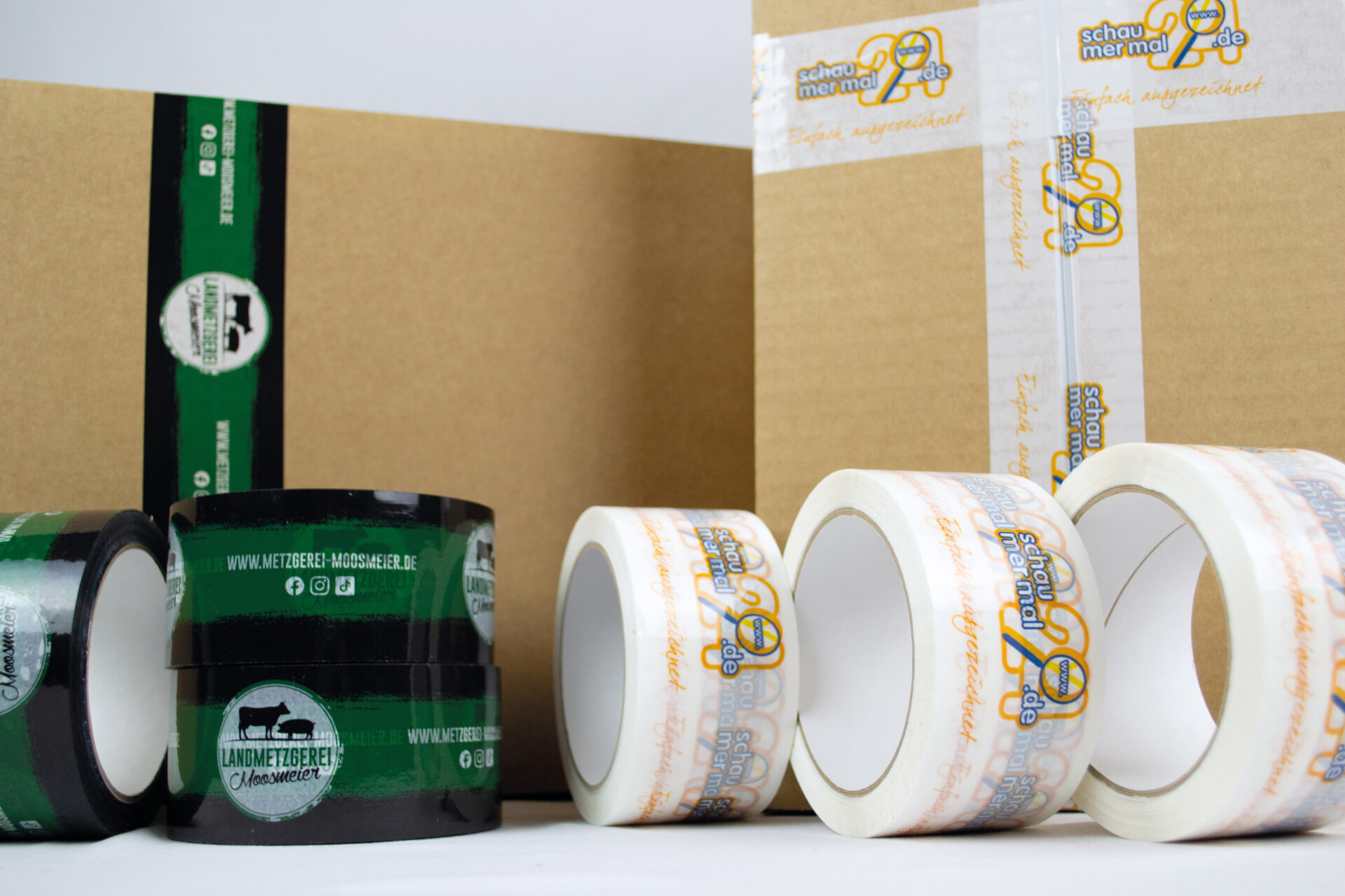 Paketklebeband mit Logo