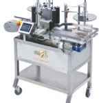 LabelPro 600- Halbautomatische Etikettiermaschine. Perfekte Etikettierung für Flaschen, Gläser und Dosen- für fertib bedruckte Etiketten